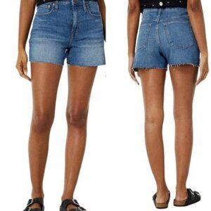 Madewell Dark Blue High Rise Denim Shorts Size 31 - 51289